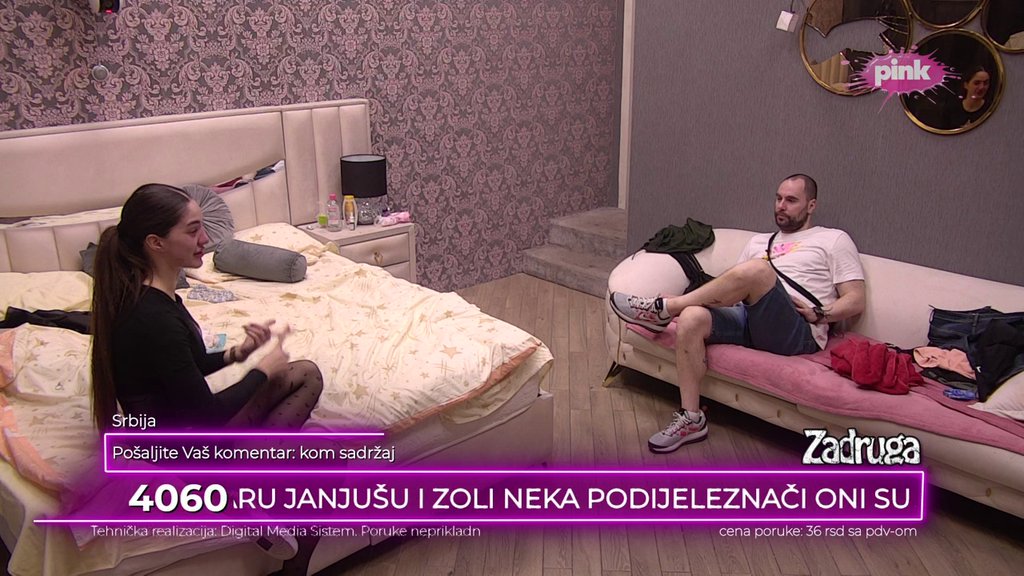 pink rs MOGLA SI DA BUDEŠ NORMALNA I NASMEJEŠ SE Zvezdan ne može da