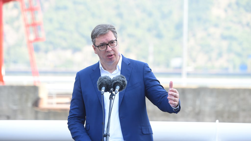 Pink.rs | PREDSEDNIK SRBIJE DANAS U OBRENOVCU: Vučić Obilazi Radove Na ...