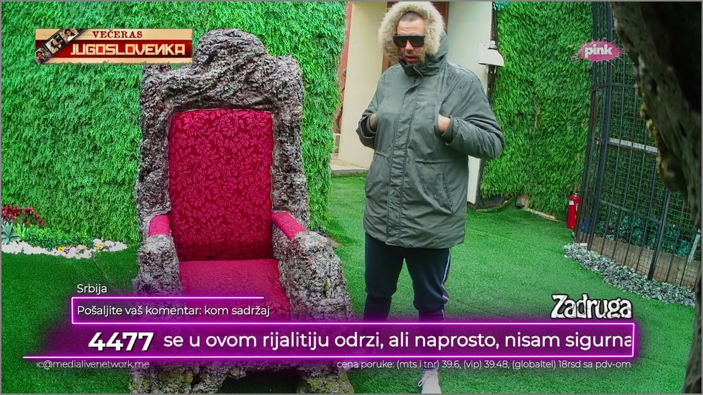 Pink.rs | ZADRUGA UPRAVO UŽIVO NA PINKU! Filip Car Stigao U Rajski Vrt ...