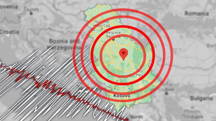 Noćas se treslo u ovom gradu u Srbiji! Registrovan zemljotres od 2 stepena po Rihteru