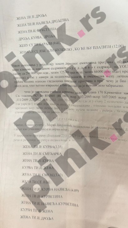 OKONČANO SUĐENJE! Janjuševa bivša žena prošlog leta tužila Aneli Ahmić, a sada je sud doneo odluku