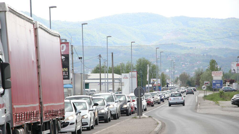 Dobri uslovi za vožnju, na granicama bez zadržavanja vozila