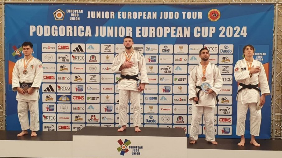 VELIKI USPEH: DŽudista Boris Rutović osvojio zlatnu medalju na ...