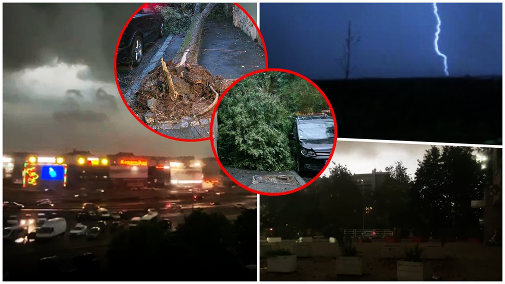 Grad i urbane poplave i dalje prete! Grmljavinske oluje se ne smiriju: U naredna 2 sata OVI predeli Srbije su na udaru