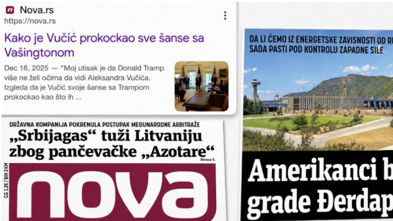 ĐERDAPSKI STRAH I VAŠINGTONSKI DEBAKL: ‘Nova’ u nikad većem problemu!