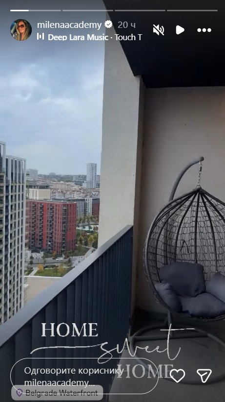 Milena Kačavenda se skućila u Beogradu na vodi! Zavirite u luks gajbu: Pogled od milion dolara, premijum nameštaj... (FOTO)