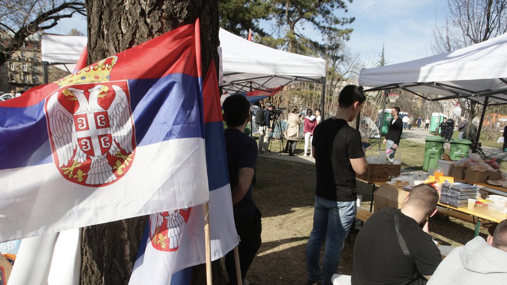 ĐILASOVI PLAĆENICI I DALJE DIVLJAJU: Veljko Marković provocirao studente - policija ga privela, imao alkohol u krvi