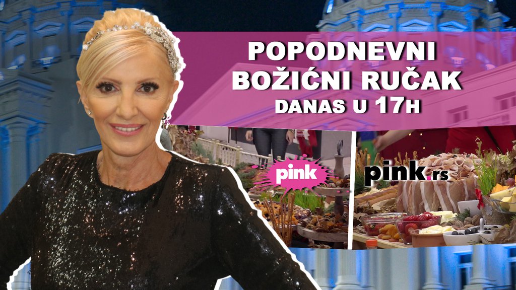 Cakana stiže u Šimanovce! Popodnevni Božićni ručak u ''Eliti'' danas u 17h na TV Pink!