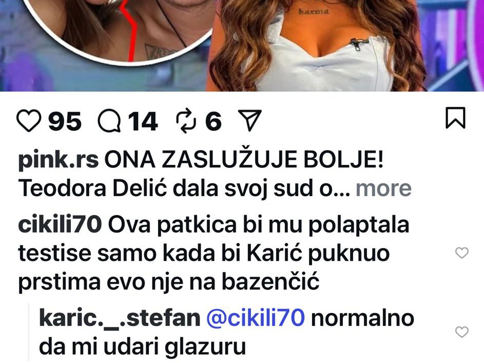 KARIĆ PONIZIO TEODORU DELIĆ! Nakon što je dala sud njegovom raskidu, Stefan je jednom rečenicom vratio na fabrička podešavanja (FOTO)