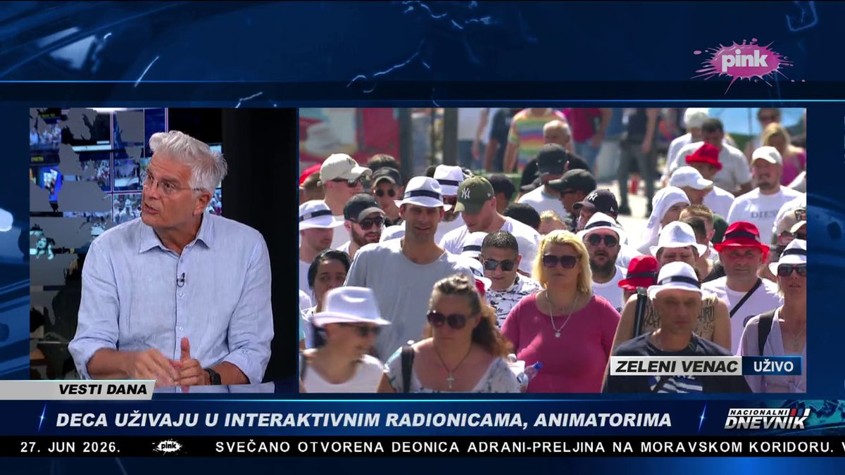SPECIJALNA EMISIJA UŽIVO NA TV PINK POVODOM VELIČANSTVENOG SKUPA! Krstić: Porodica je važan deo slogana! Poslednjih 18 meseci pokušavali su da unesu razdor u nju