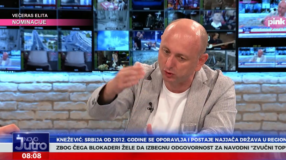 'SRBIJA POSTAJE NAJJAČA U REGIONU, I TO JE GLAVNI PROBLEM' Knežević za Pink: Tužilaštvo se odmetnulo, misle da imaju faraonsku moć koja završava u stranim centrima i ambasadama