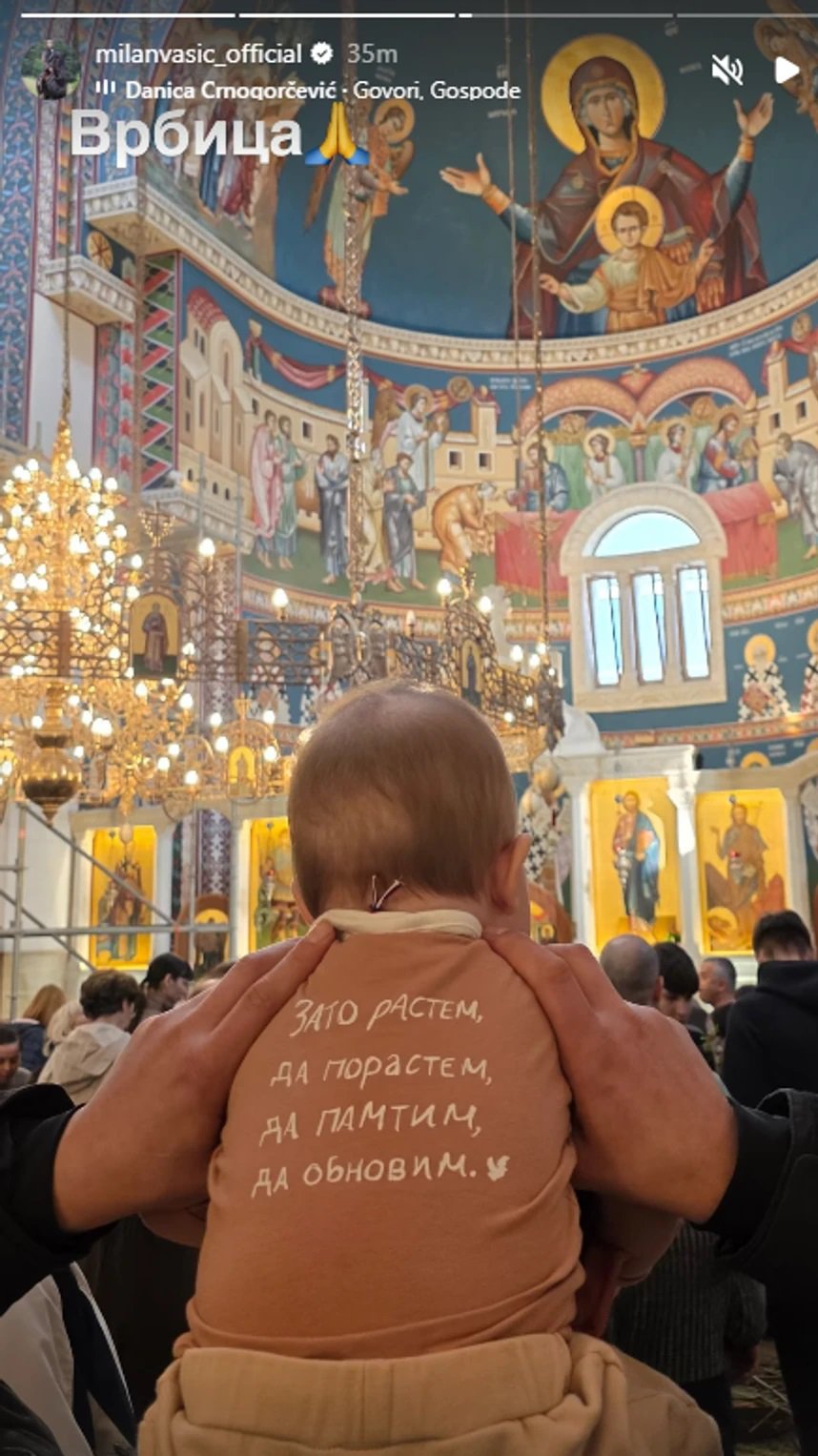 OVAKO SU DOMAĆE ZVEZDE OBELEŽILE VRBICU! Poznati Srbin u 5. deceniji dobio sina, a sad ga odveo u crkvu: Milica slavi bez partnera, a glumica SVOJE TROJE DECE počastila šećernom vunom (FOTO)