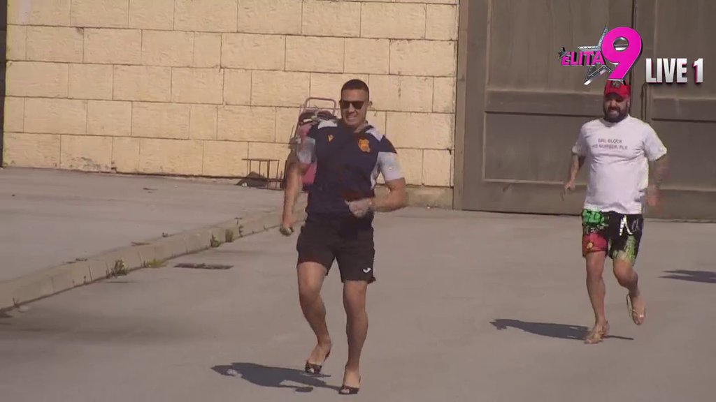 Kao da su vežbali kod kuće: Alibaba i Luka pokazali da se na štiklama bolje snalaze od mnogih žena! (VIDEO)