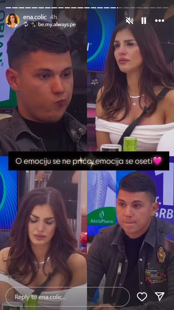 I dalje veruju u njihovu ljubav: Pojavila se jasna poruka, evo šta najbliži Ene Čolić misle o njenom odnosu sa Pejom (FOTO)