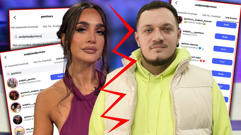 DEFINITIVNO KRAJ! Gastoz potvrdio raskid sa Anđelom, pa poručio: Neće mi biti žao...