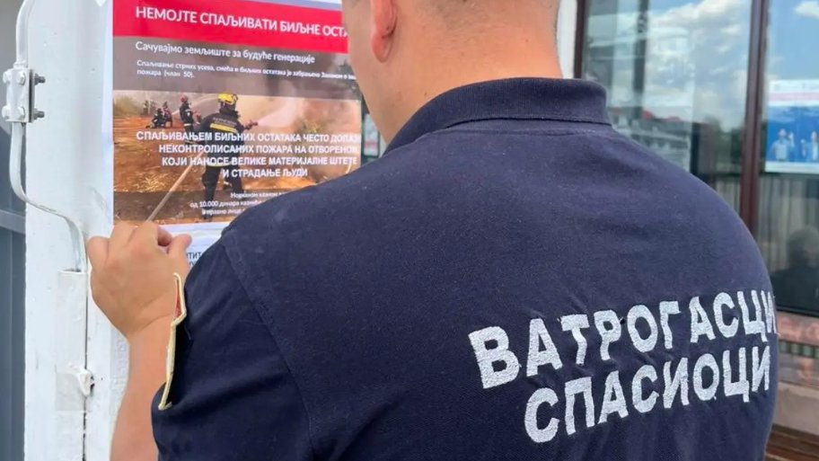 OPREZ, STIŽU VRUĆINE: Vatrogasci u Topličkom okrugu u akciji, apeluju na građane da ne pale vatru na otvorenom