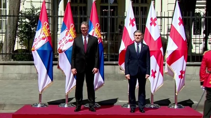 Gruzija bruji o Vučiću! Tamošnji mediji veliku pažnju posvetili poseti našeg predsednika (FOTO)