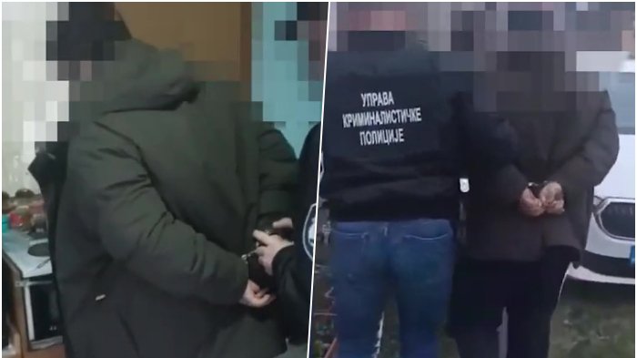 SA LISICAMA SPROVEDENI U POLICIJU: Pogledajte kako su UHAPŠENI bivši predsednik opštine Rakovica i direktor kamenoloma (VIDEO)