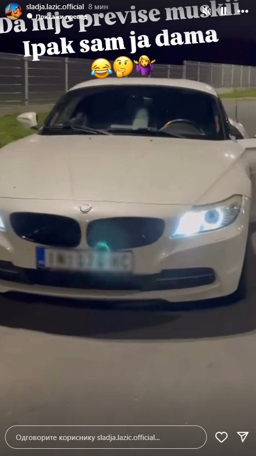 SVE PRŠTI OD LUKSUZA! Slađa Poršelina dominira kao nikad, pokazala novu ZVERKU, pa stisla gas do poda! (FOTO)