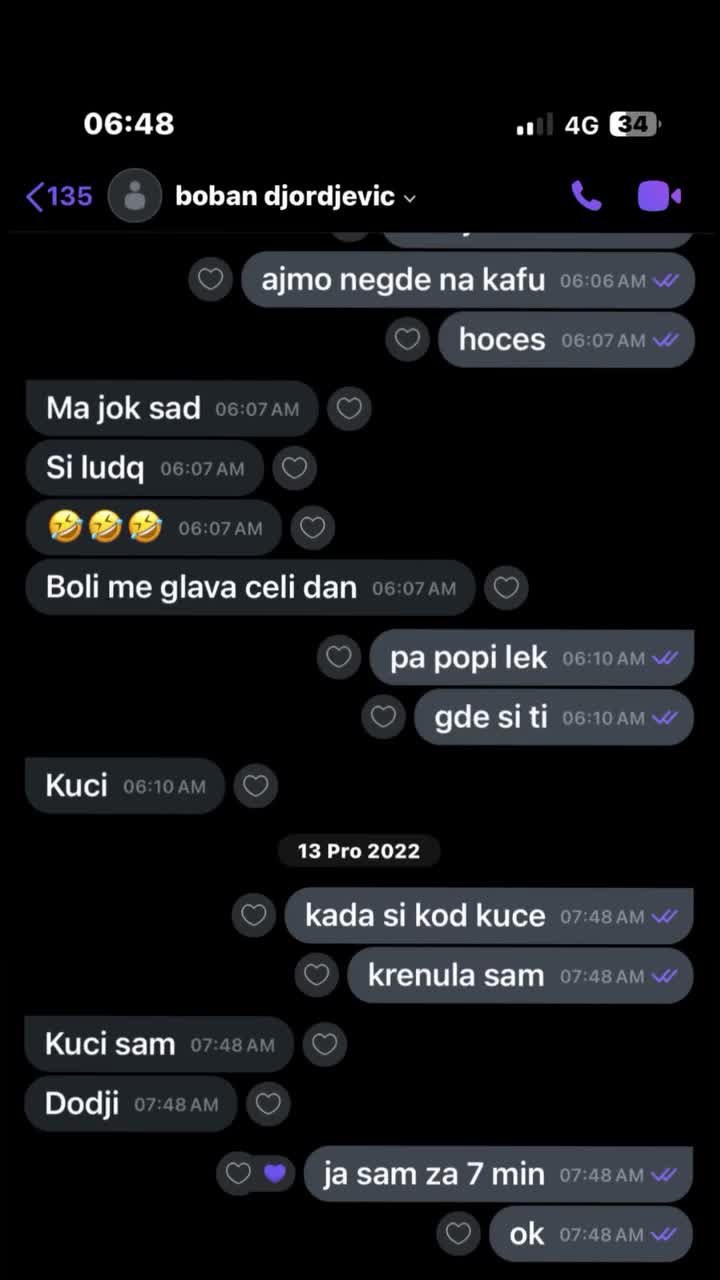 TEK ĆE DA GA BOLI GLAVA! Žana Omnia krenula sa raskrinkavanjem Bobanca, okačila privatne prepiske sa njim, svi se pitaju kako će njegova VERENICA reagovati na sve! (FOTO+VIDEO)