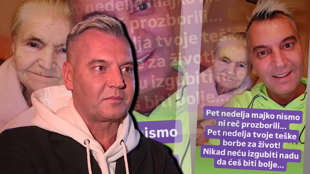 Pet nedelja majko...: Objava Milana Miloševića zabrinula sve, otkrio u kakvom je zdravstvenom stanju njegova majka (FOTO)