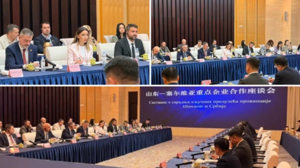 MINISTARKA MESAROVIĆ NA PRIVREDNOM FORUMU U ĐINANU Ekonomska i politička stabilnost su razlozi zbog kojih kineske kompanije žele da investiraju u Srbiju