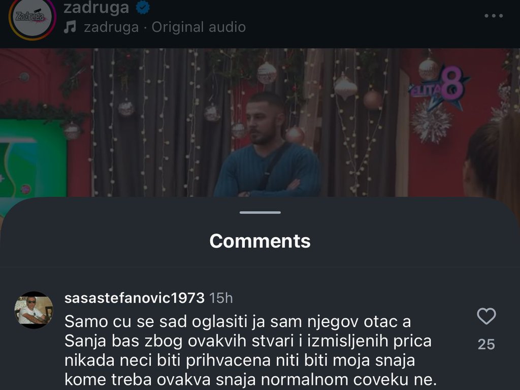 Otac Marka Stefanovića se oglasio prvi put nakon optužbi sina da ga je terorisao, pa udario žestoko na Sanju: Zbog ovakvih izmišljotina nikad neće biti moja snaja!