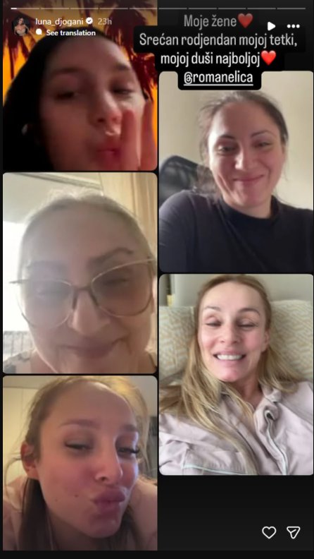 SLAVLJE U PORODICI LUNE ĐOGANI! Anabela ne skida osmeh s lica, a POVOD JE PRELEP: Tu je i pevačicina majka... (FOTO)