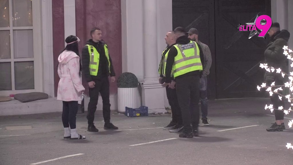 Horda obezbeđenja ih prati u stopu! Anitino urlikanje odzvanja Šimanovcima, Luka ne zna šta da radi (VIDEO)