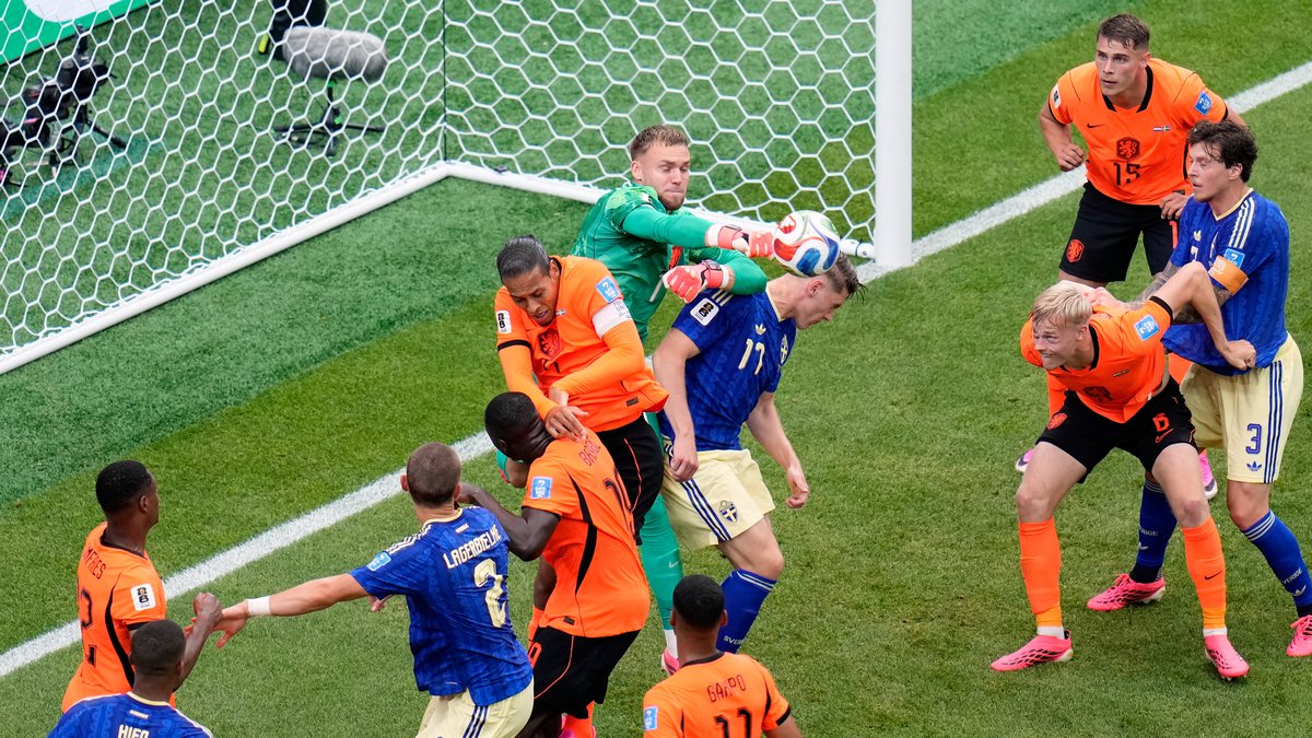 HOLANDIJA - ŠVEDSKA: Sve pršti u Hjustonu, Oranje vodi, Verbrugen začarao gol