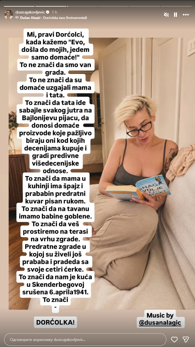 Voditeljka Pink televizije u gradskom prevozu: Dušica Jakovljević pokazala kako izgleda njen dan na Dorćolu!