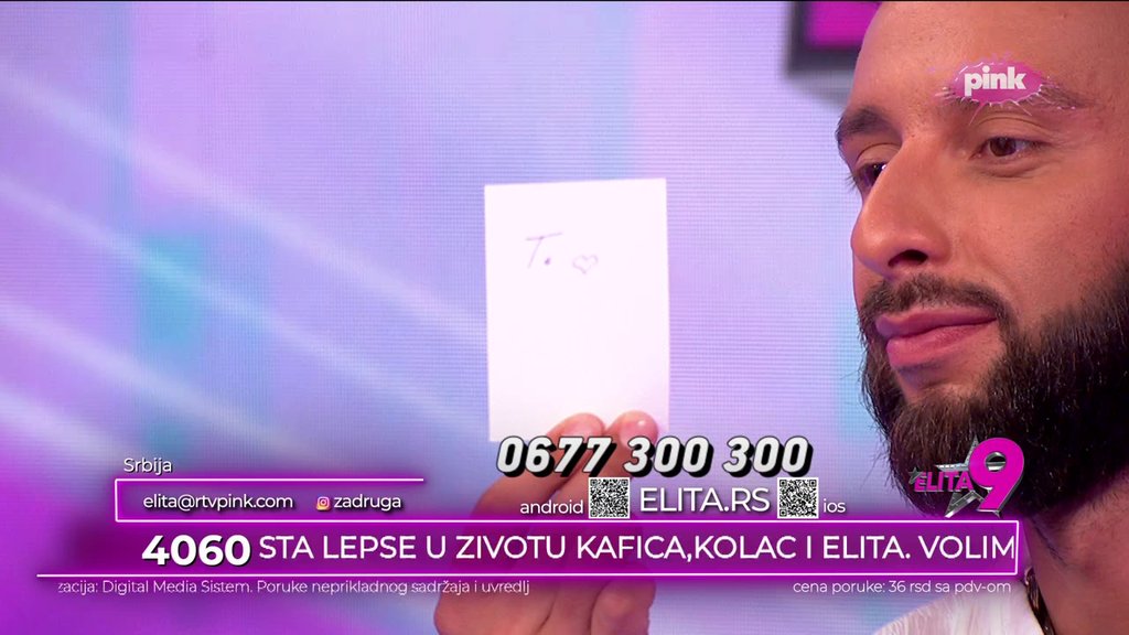 Aneli Ahmić ponovo srećna u ljubavi?! Iznenađenje uživo u programu joj izmamilo osmeh na licu, a evo šta je pisalo na ceduljici koju je dobila! (VIDEO)