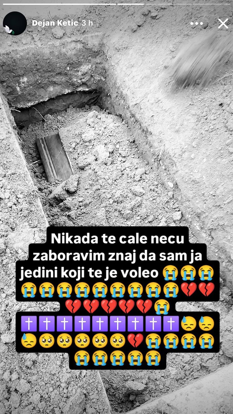 Bivši učesnik Elite 9 zavijen u crno! Preminula mu bliska osoba, on se oglasio: Nemam više nikoga koga sam voleo! (FOTO)