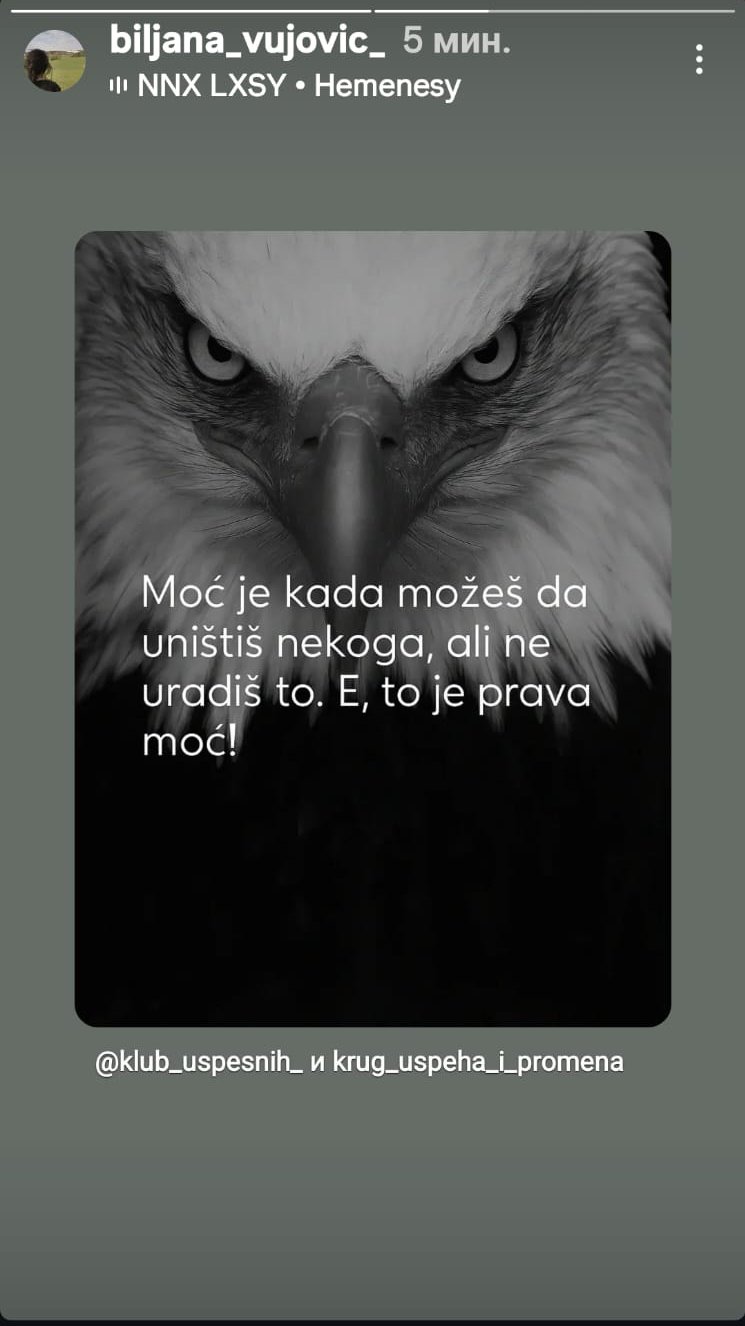 Drži Aneli u šaci: Objava Biljane Vujović zapalila mreže, jednom rečecinom postavila Ahmićevu na svoje mesto (FOTO)