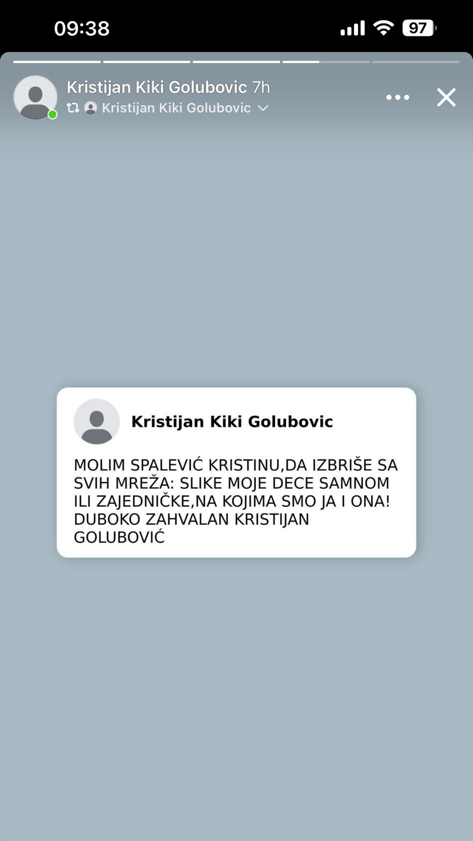 Posle svađe s Kristinom u lajvu, Kristijan hitno reagovao usred noći: Izdao joj naređenje u vezi sa decom!