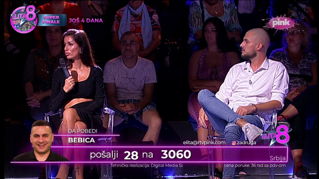 Trebao si da ispadneš džentlmen do kraja: Baki B3 skočio kao oparen na Gruju kako bi zaštitio Mimin obraz i dostojanstvo! (VIDEO)