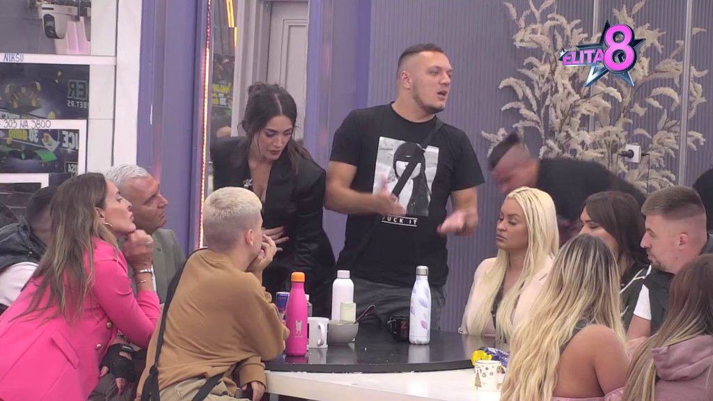 Tenzija raste! Uroš Stanić demolirao Enu Čolić jer ne bira uvrede u svađama s učesnicima (VIDEO)