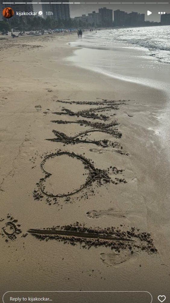 KIJA KOCKAR UŽIVA NA PUTOVANJU SA NOVIM DEČKOM? Podelila ljubavnu poruku na plaži i fotografije sa karipskih plaža (FOTO)