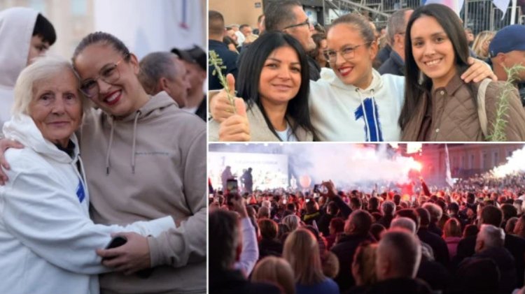 'NOVI SAD JE REKAO DOSTA JE PODELA I RUŠENJA' Pavkov o veličanstvenom skupu Ujedinjene Srbije: Novi Sad je pokazao svoje pravo lice, da je grad ljubavi, mira i slobode, do pobede!