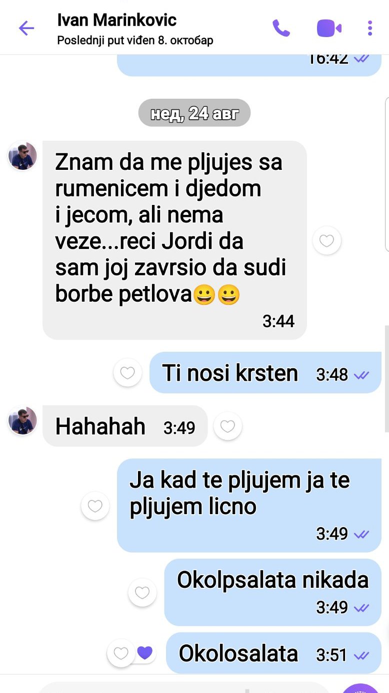 DOKAZ CRNO NA BELO: Još jedna laž Ivana Marinkovića - Tvrdio da ga je Kačavenda zvala, ali je istina totalno drugačija! Evo o čemu je reč! (FOTO)
