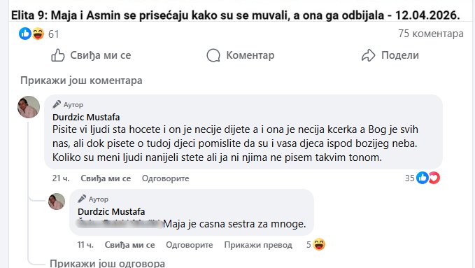 ZAUZEO SE ZA SNAJKU: Mustafa Durdžić stao u Majinu odbranu, daje sve od sebe da opere njenu prošlost