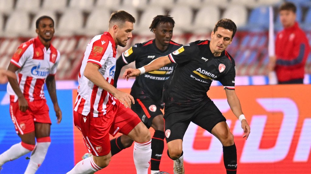 Superliga Srbije: Fudbaleri Crvene zvezde pobedili Radnički iz ...