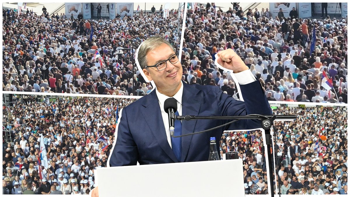 VUČIĆ UVEK NAĐE NAČIN DA BUDE SA SVOJIM NARODOM! Ana Brnabić objavila HIT SNIMAK iz Gorobilja koji to i dokazuje (VIDEO)