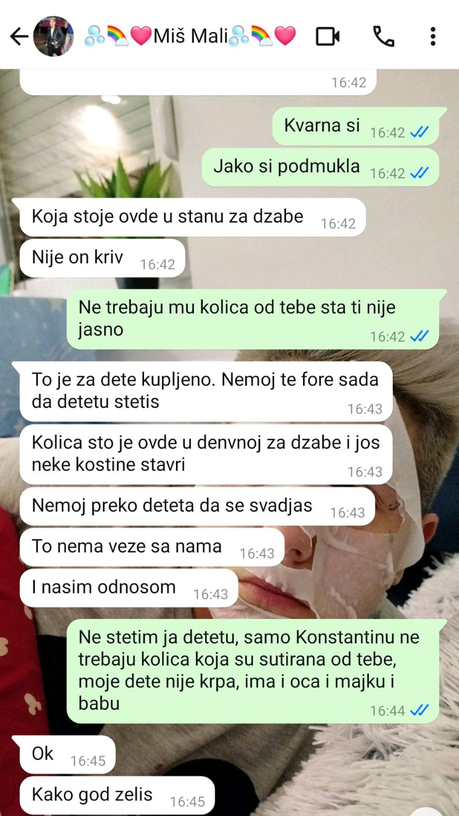 Matora na silu strpala svog oca u dom?! Nina, Stefanina majka, hitno reagovala za Pink.rs, pa priložila prepiske! (FOTO)