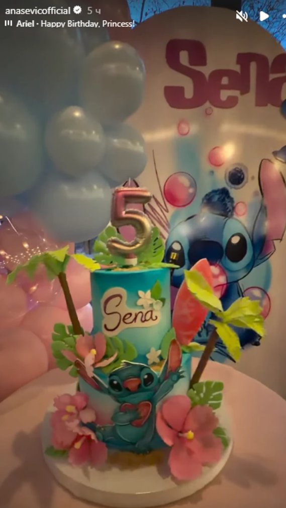 Bajkovita proslava za malu Senu! Ana Sević ispunila ćerkici svaku želju za peti rođendan: Šarena torta, baloni i poznate zvanice (FOTO)