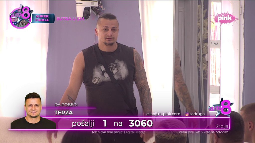 OVO NIJE OČEKIVAO?! Terza presrećan što ima PODRŠKU porodice i prijatelja, poručio im da mu sutra na finalu donesu JEDNU STVAR (VIDEO)