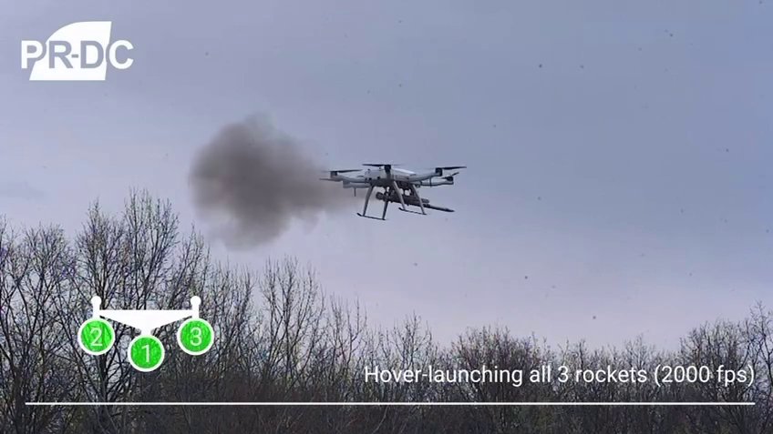 'PRVI U SVETU SMO NAPRAVILI DRON KOJI LANSIRA TRI RAKETE S5' Željko Mitrović objavio MOĆAN SNIMAK i pohvalio neverovatan USPEH kompanije PR-DC (VIDEO)