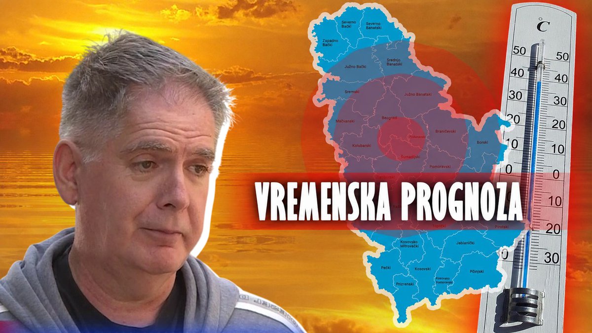 Toplotna kupola i afrička vrelina nad Srbijom: Temperatura skače preko 35 stepeni, zahlađenja ni na vidiku – Šokantna prognoza Ivana Ristića