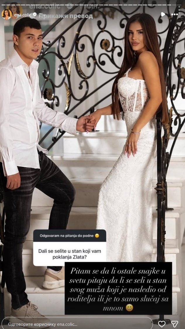 Svima zapušila usta: Ena progovorila o useljenju u Pejin stan koji je dobio od Zlate Petrović! (FOTO)
