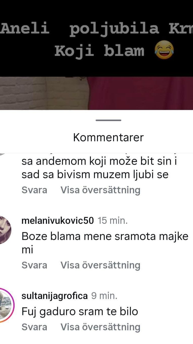 GROFICA NA APARATIMA! Jasmina Ahmić javno vređa ćerku Aneli zbog poljupca s Alibabom, evo šta je poručila!